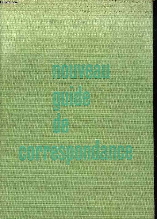 NOUVEAU GUIDE DE CORRESSPONDANCE