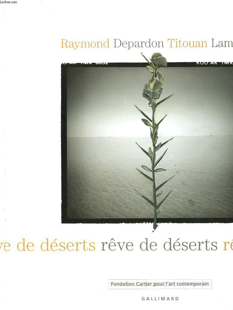 RVE DE DESERTS