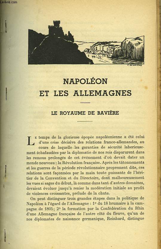 RECUEIL REVUE DE DEFENSE NATIONALE. JANVIER 1946 : L4AVIATION DE CHASSE SUR LE FRONT DE L'OUEST / NAPOLEON ET LEES DEUX ALLEMAGNES PAR MARCEL DUANAN / PIERRE BENAERTS : LA CONCEPTION D'UN ETAT RHENAN / ELEMENTS D'UNE REFORME DE L'ARMEE PAR E. MOUNIER /...