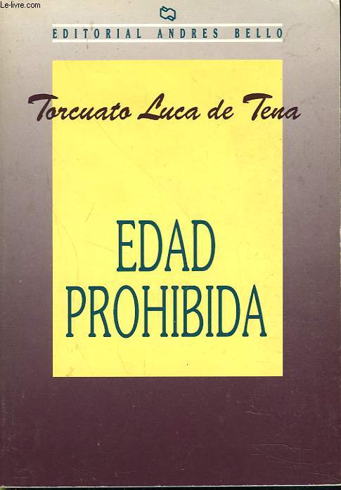 EDAD PROHIBIDA