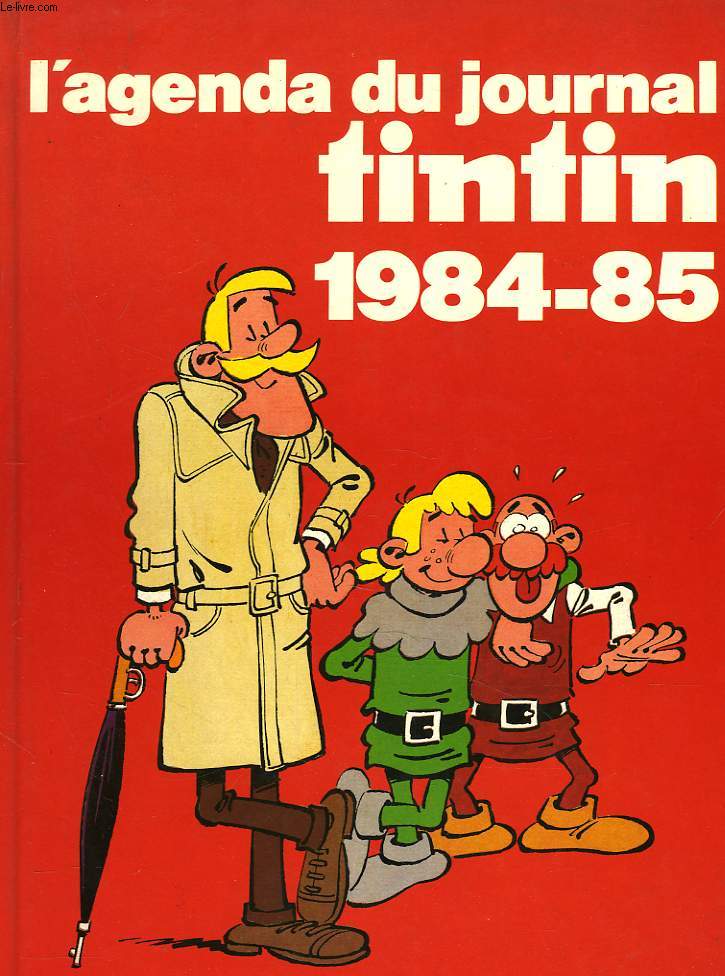 L'AGENDA DU JOURNAL DE TINTIN 1984-85