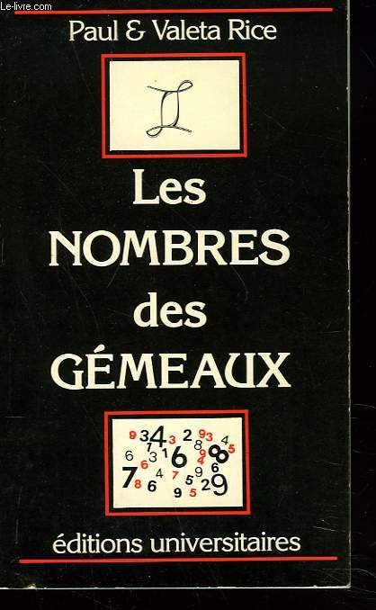 LES NOMBRES DES GEMEAUX