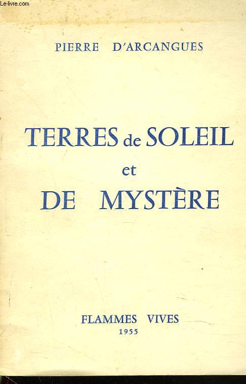 TERRES DE SOLEIL ET DE MYSTERE