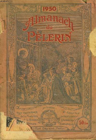 ALMANACH DU PELERIN. 1950
