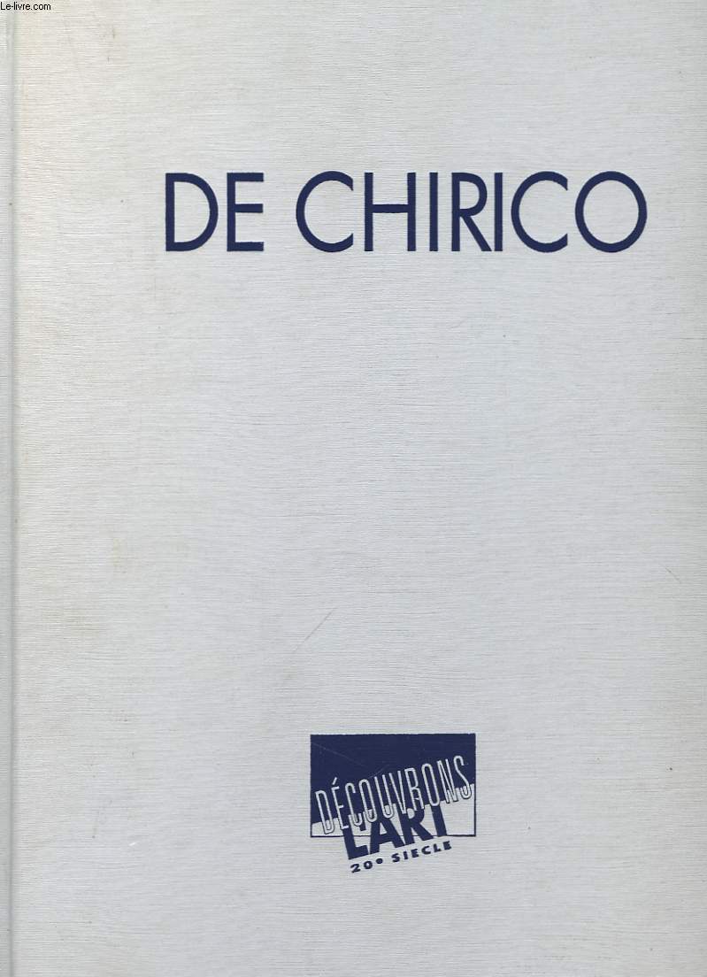 DE CHIRICO 1888-1978