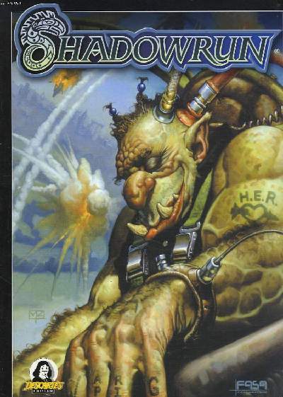 SHADOWRUN. (DEPLIANT AVEC TABLES).