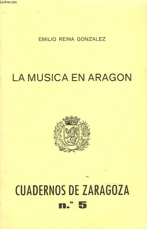 CUADERNOS DE ZARAGOZA N5, 1976. LA MUSICA EN ARAGON.
