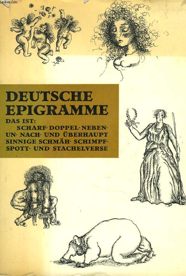 DEUTSCHE EPIGRAMME AUS VIER JAHRHUNDERTEN