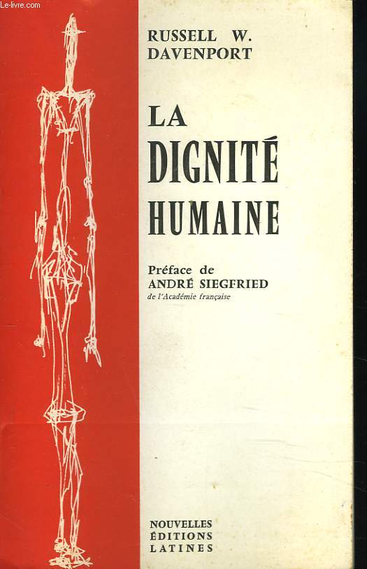 LA DIGNITE HUMAINE