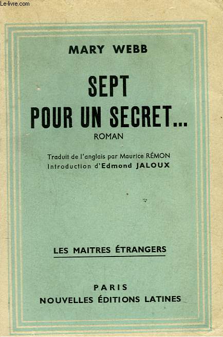 SEPT POUR UN SECRET...