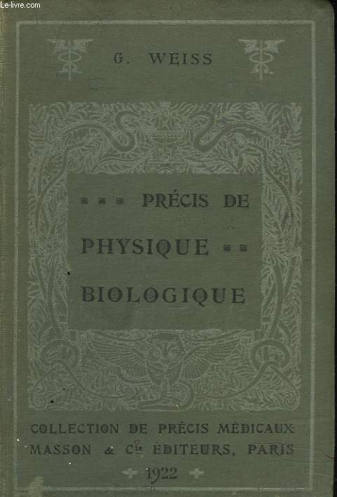 PRECIS DE PHYSQUE BIOLOGIQUE