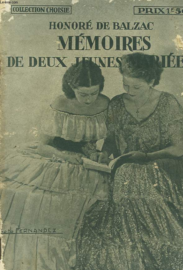 MEMOIRES DE DEUX JEUNES MARIEES