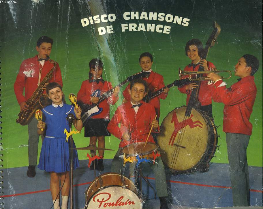 DISCO CHANSONS DE FRANCE. ALBUM POULAIN SERIES 170  193.