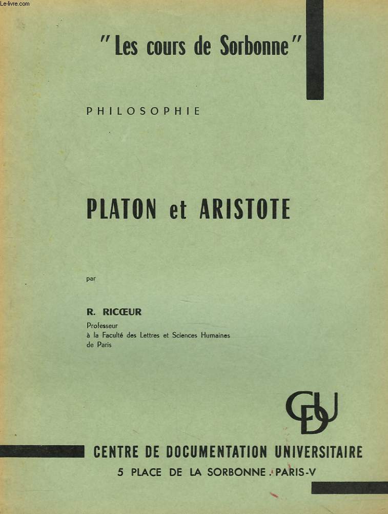 PLATON ET ARISTOTE.