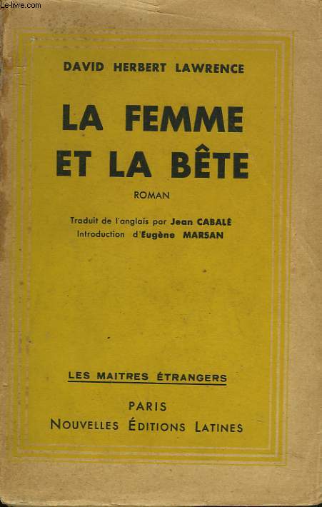 LA FEMME ET LA BTE