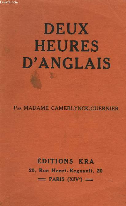 DEUX HEURES D'ANGLAIS