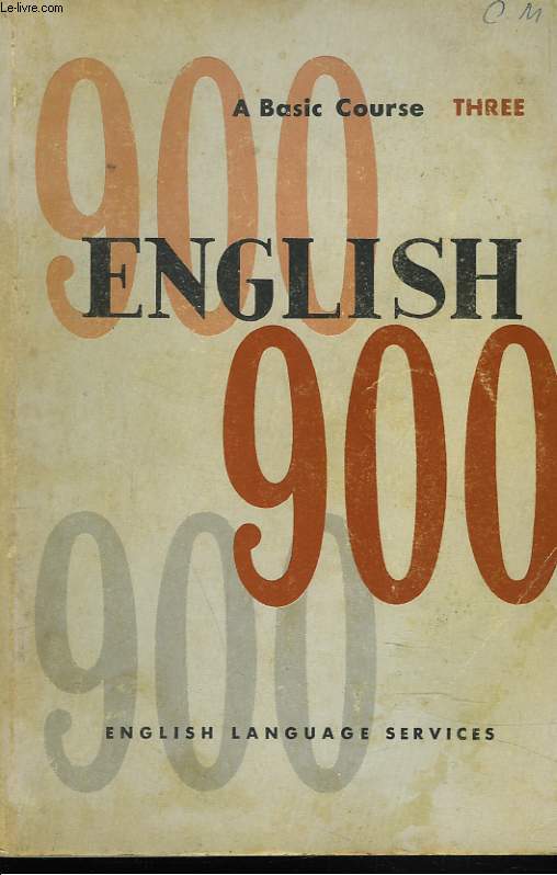 ENGLISH 900. BOOK THREE.
