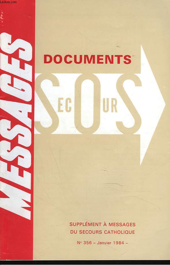 DOCUMENTS. SUPPLEMENT AU N) 356, JANVIER 1984 DE 