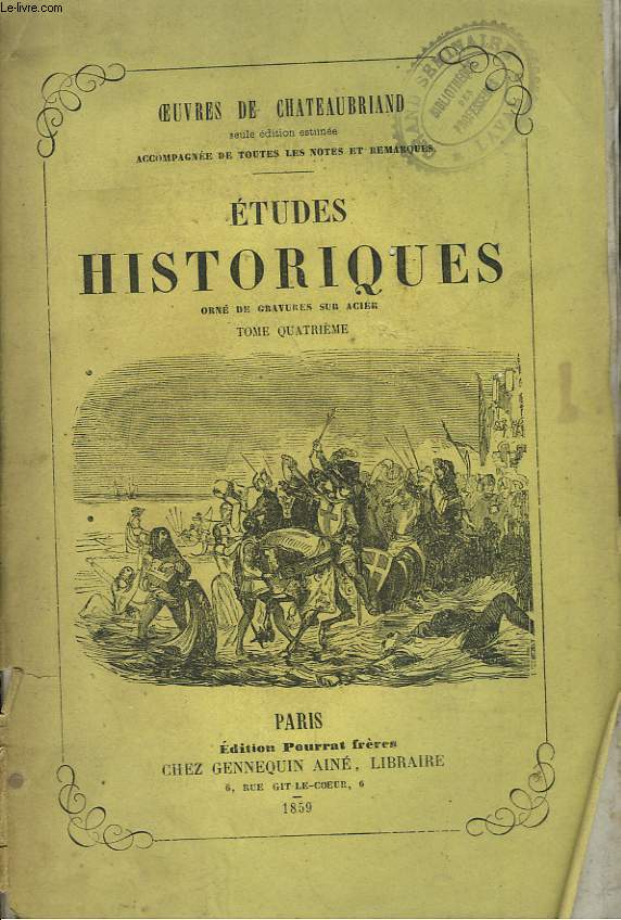 OEUVRES. TOME 21. ETUDES HISTORIQUES.