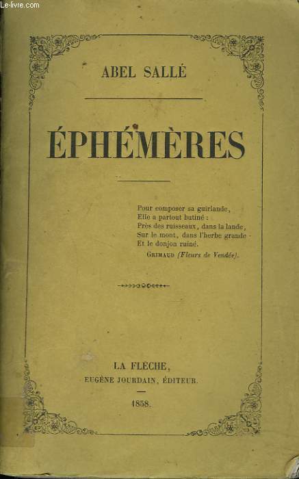 EPHEMERES