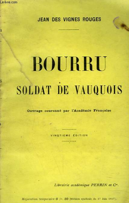 BOURRU, SOLDAT DE VAUQUOIS.