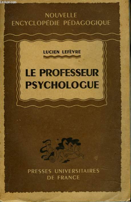 LE PROFESSEUR PSYCHOLOGUE