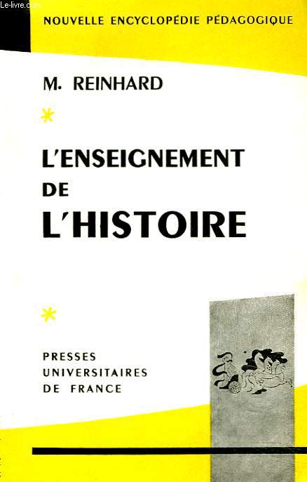 L'ENSEIGNEMENT DE L'HISTOIRE