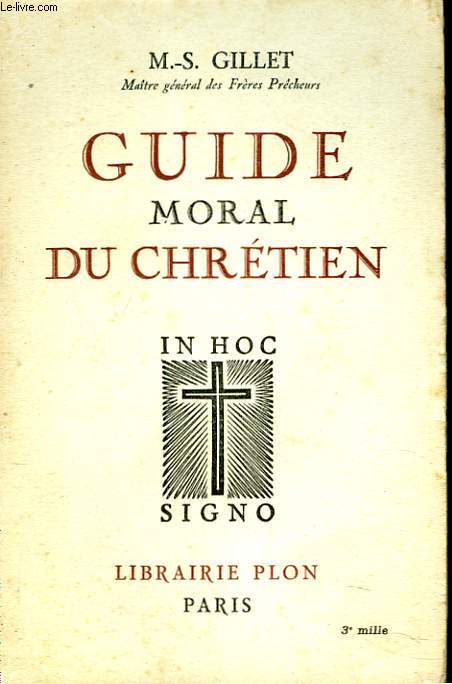 GUIDE MORAL DU CHRETIEN