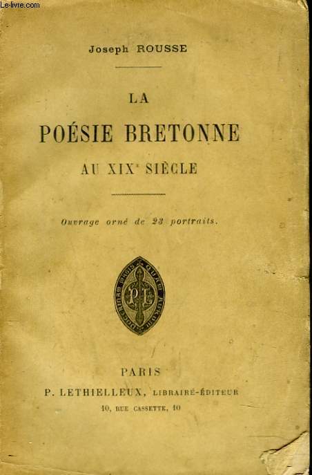 LA POESIE BRETONNE AU XIXe SIECLE.