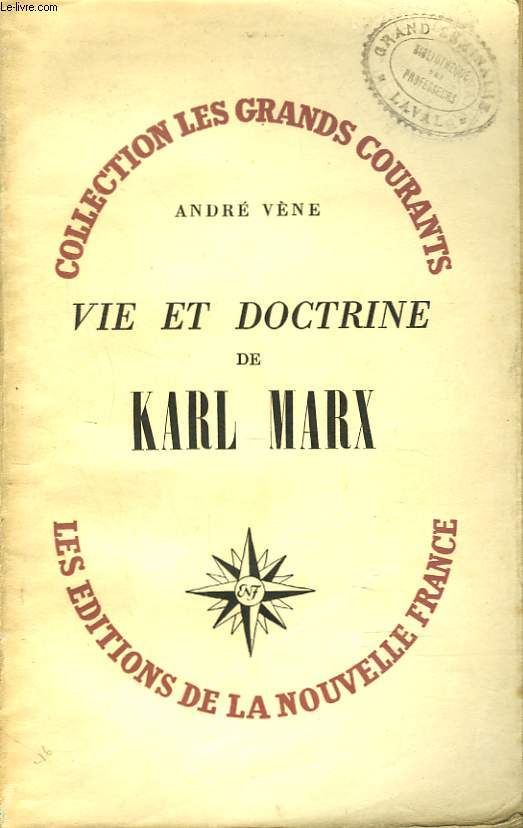 VIE ET DOCTRINE DE KARL MARX