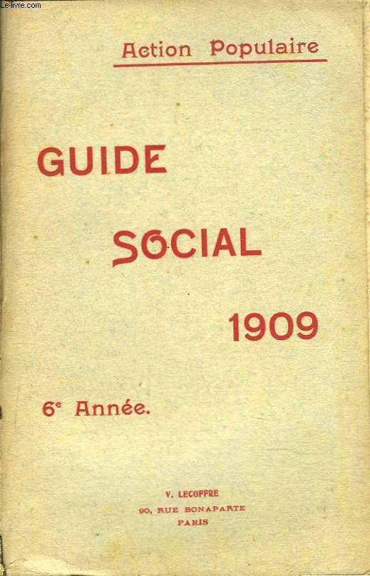 GUIDE SOCIAL 1909