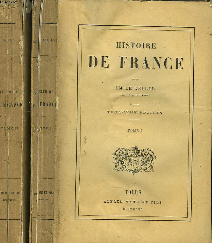 HISTOIRE DE FRANCE. TOMES I ET II.