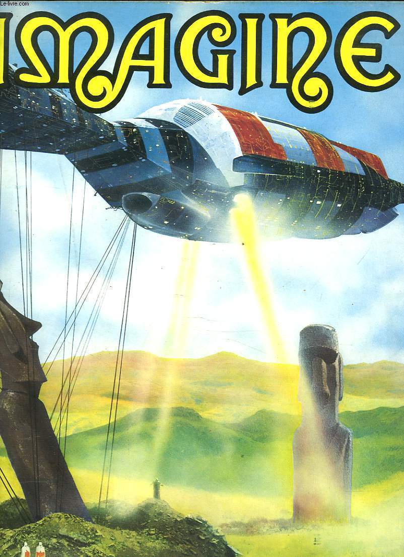 IMAGINE N1, LA REVUE DU MERVEILLEUX, DECEMBRE 1975. FLOCH' ET RODOLPHE: LE CONSERVATEUR/ STAN BARETS: LE LIVRE DE BRIGHU/ ANNIE GOETZER ET TRUCHAUD: LE CAUCHEMAR DE FLEUR/ ...