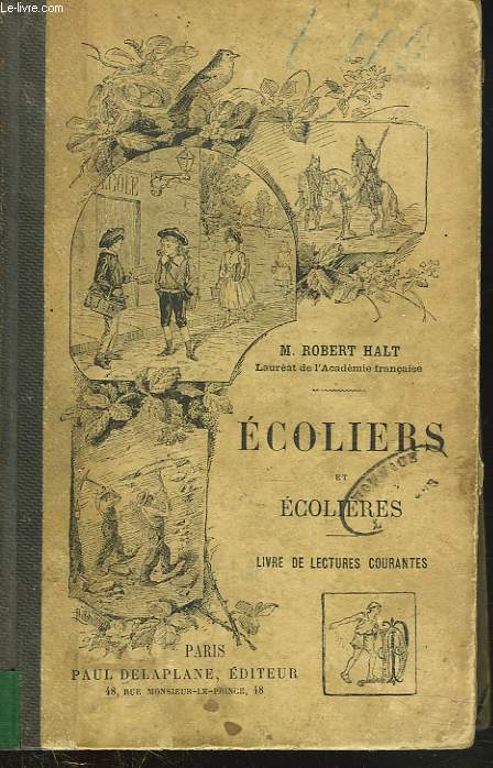 ECOLIERS ET ECOLIERES. LIVRE DE LECTURES COURANTES.