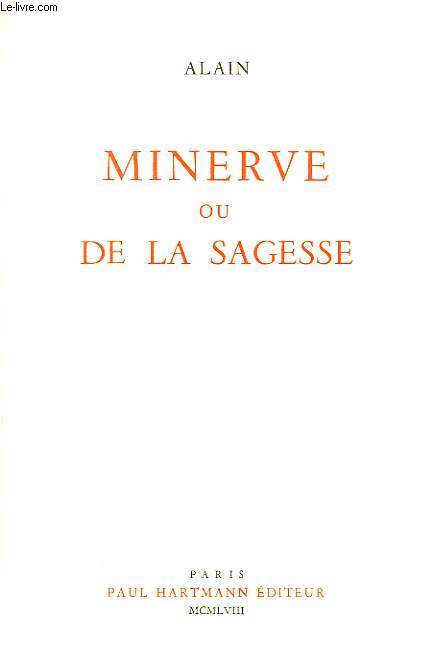 MINERVE OU LA SAGESSE