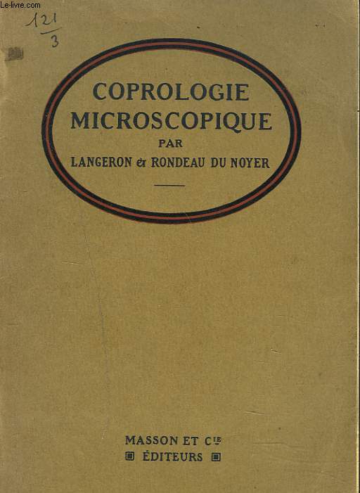 COPROLOGIE MICROSCOPIQUE