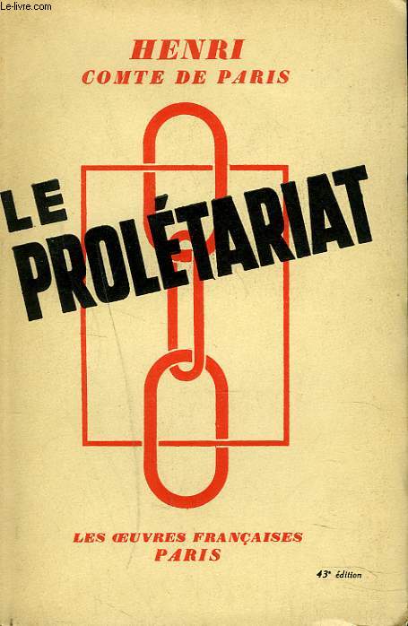 LE PROLETARIAT