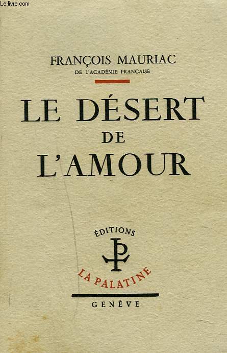LE DESERT DE L'AMOUR