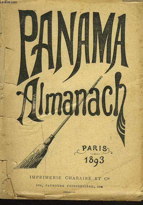 PANAMA ALMANACH, PARIS 1893.