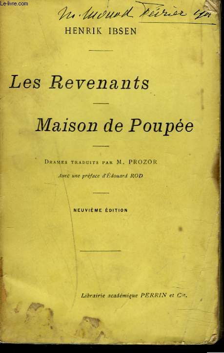 LES REVENANTS. MAISON DE POUPEE.