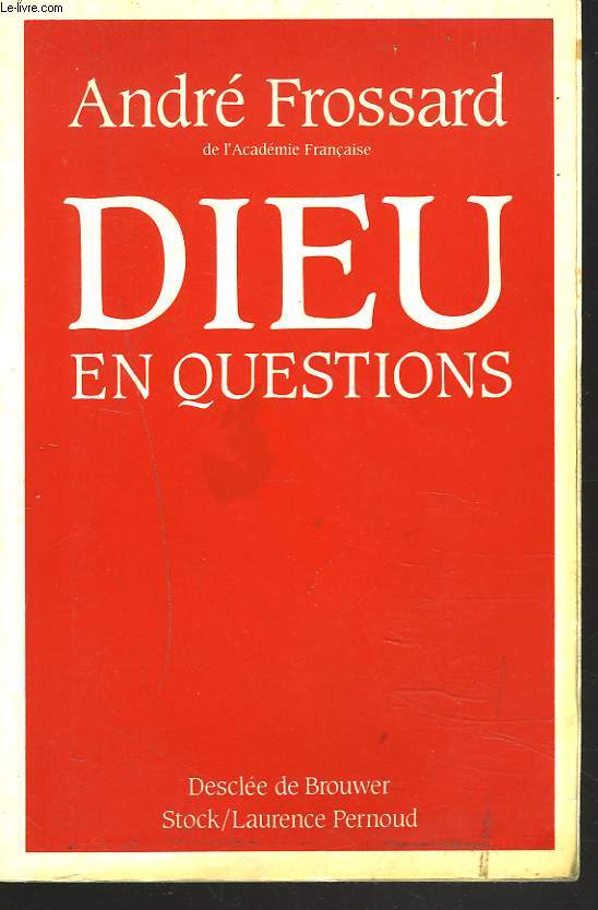 DIEU EN QUESTIONS