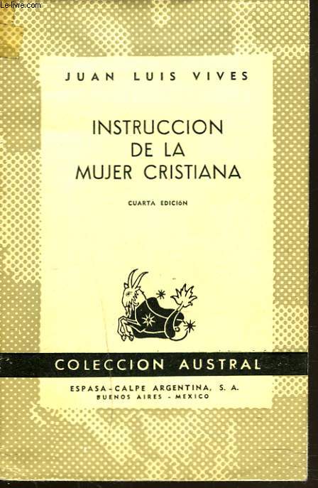 INSTRUCCION DE LA MUJER CRISTIANA