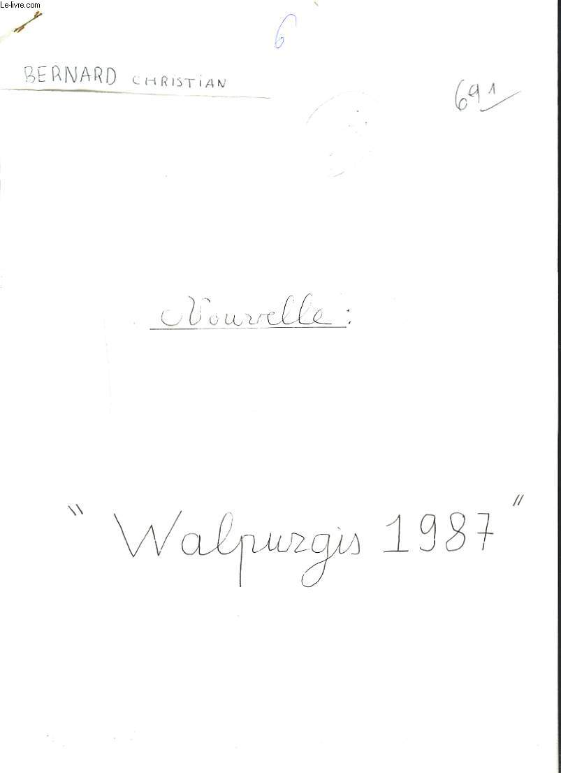 WALPURGIS 1987.