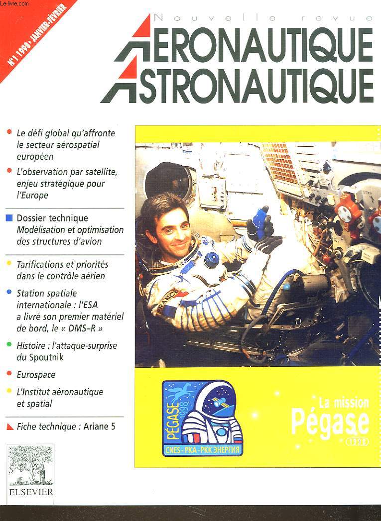 L'AERONAUTIQUE, L'ASTRONAUTIQUE, N1, JANVIER-FEVRIER 1998.