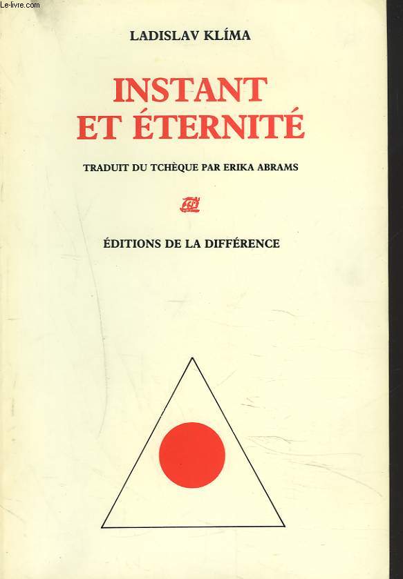 INSTANT ET ETERNITE