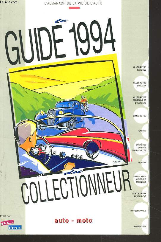 GUIDE DU COLLECTIONNEUR 1994. AUTO-MOTO.