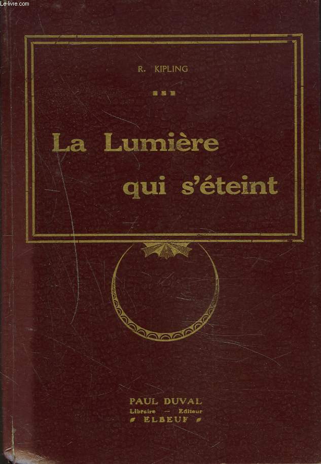 LA LUMIERE QUI S'ETEINT