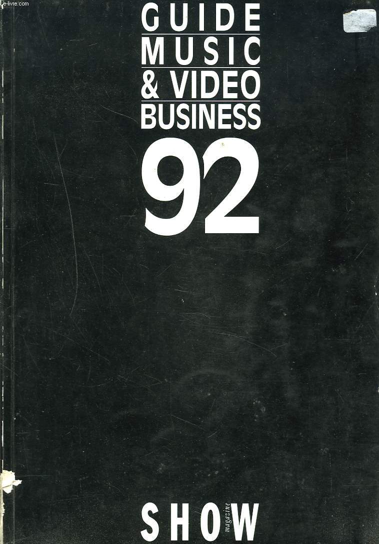 GUIDE MUSIC & VIDEO BUSINESS 92.