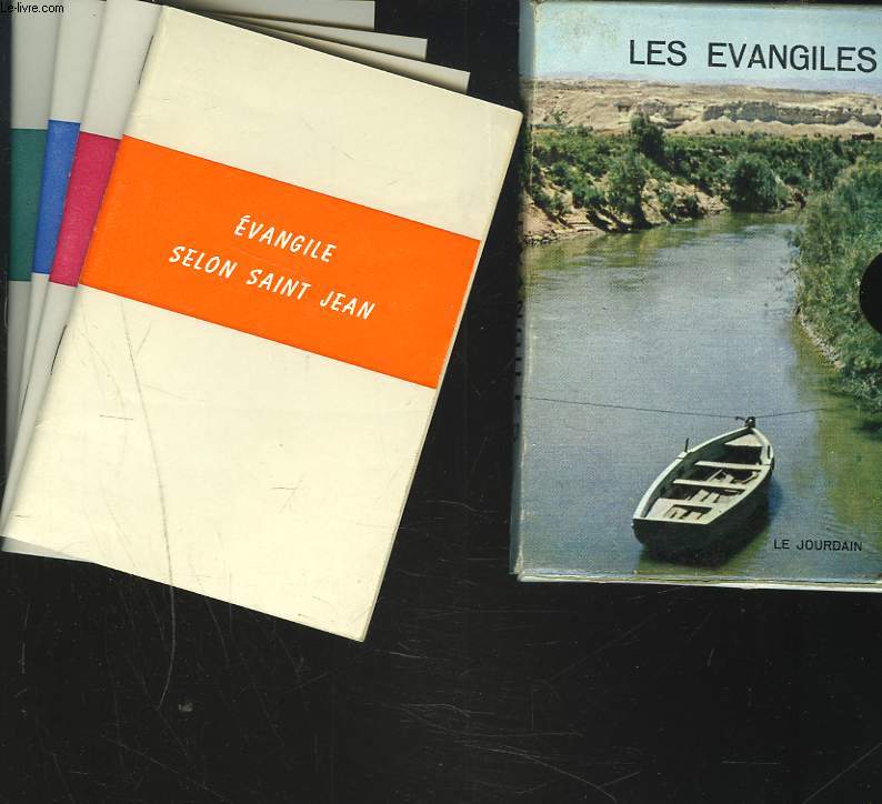 LES EVANGILES. DELON SAINT JEAN, SAINT MATTHIEU, SAINT MARC, SAINT LUC.