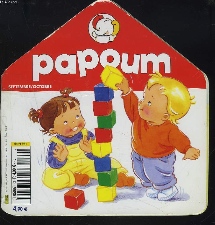 PAPOUM, SEPT-OCT 2003. MEUNIER, TU DORS / LA FAMILLE LUTIN / LE BEBE / ...